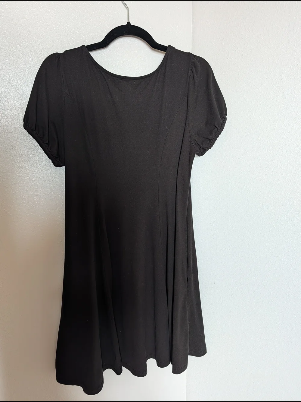 Hot Topic Black Lace-Up Babydoll Dress - Picture 3 of 3